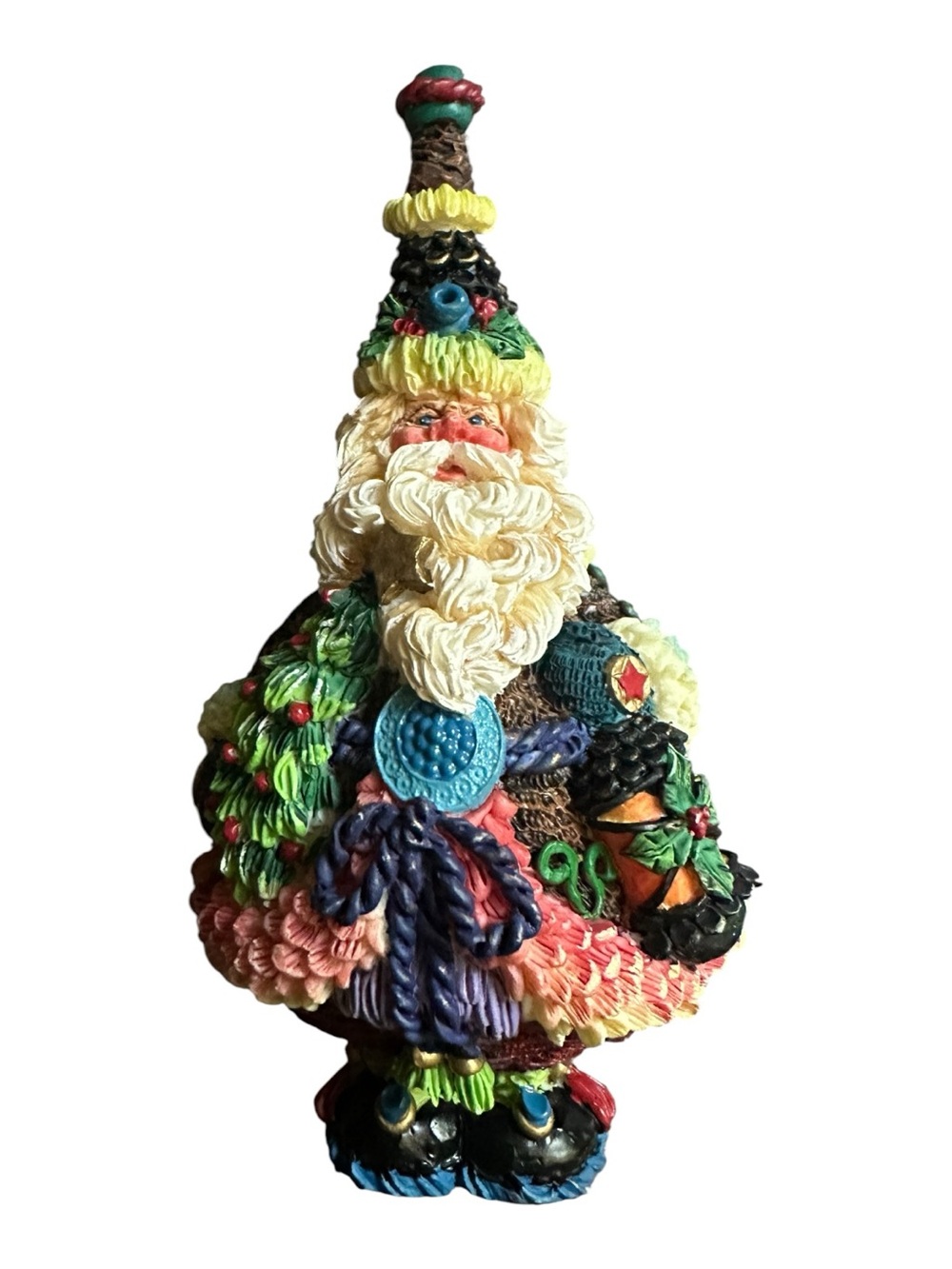 Vintage Possible Dreams Ltd.1997 Crinkle Claus 659036 Colorful figurine